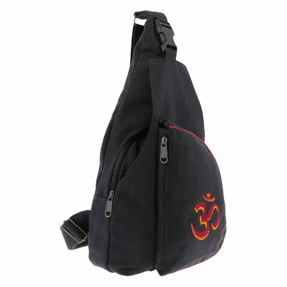 Kunst Und Magie Kunst Und Magie Slingbag Hippie Goa Bodybag Schultertasche OM Rucksack M