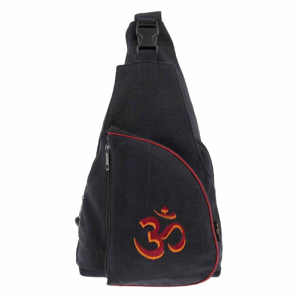 Kunst Und Magie Kunst und Magie Slingbag Hippie Goa Bodybag Schultertasche OM Rucksack M