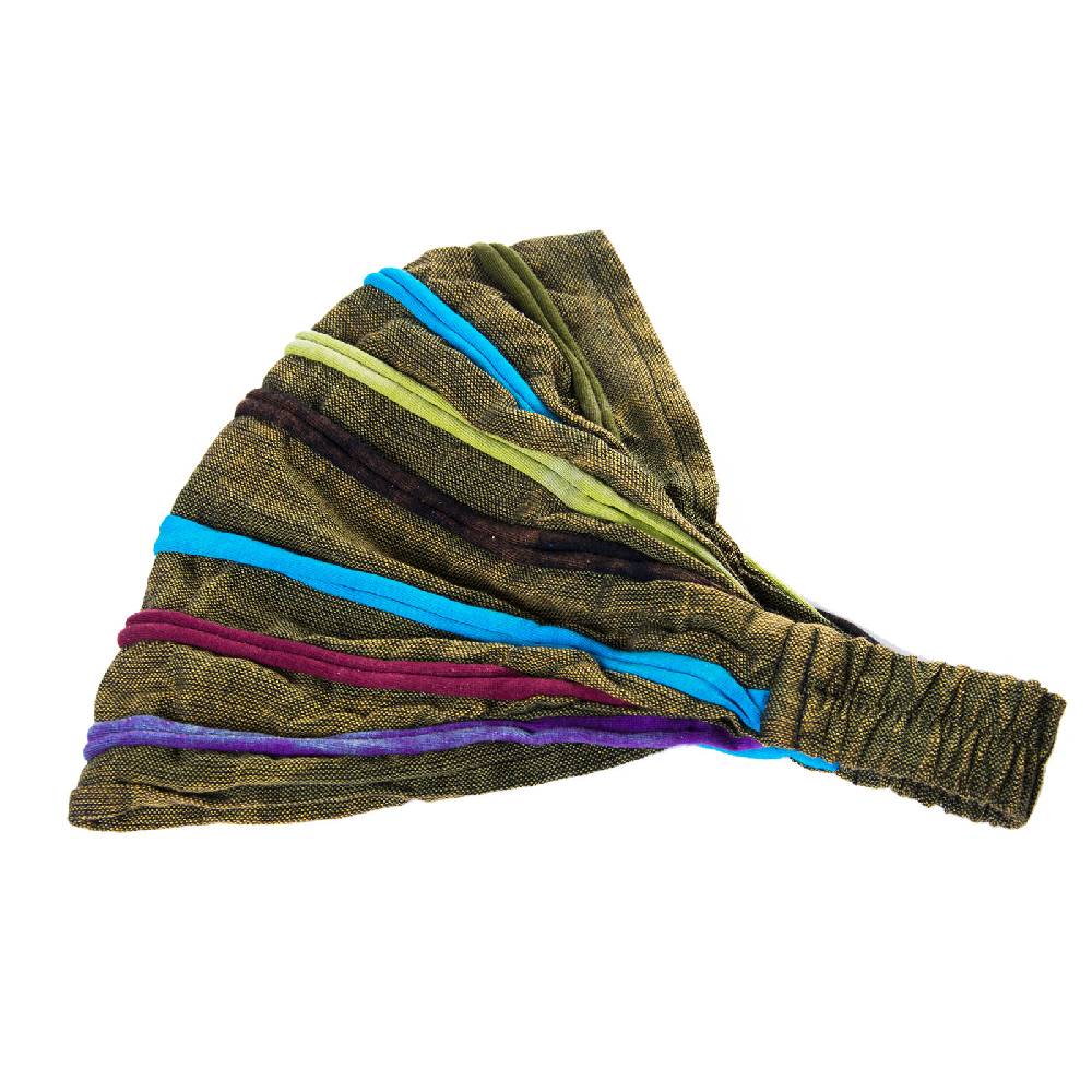 Kunst Und Magie Kunst und Magie Stirnband Haarband Goa Stonewashed Hippie Kopftuch Haarband
