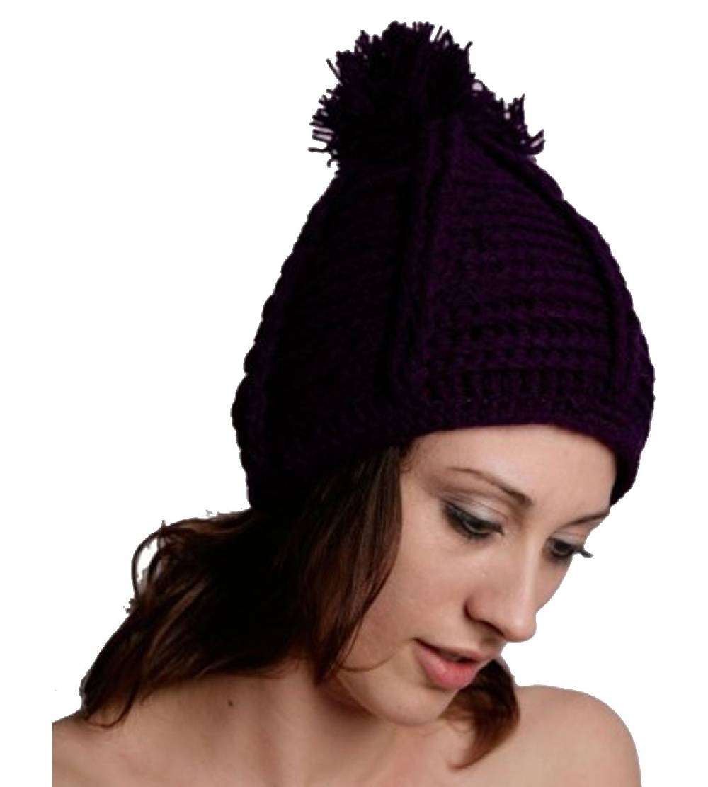 Kunst Und Magie Strickmütze aus Wolle - Fleecefutter