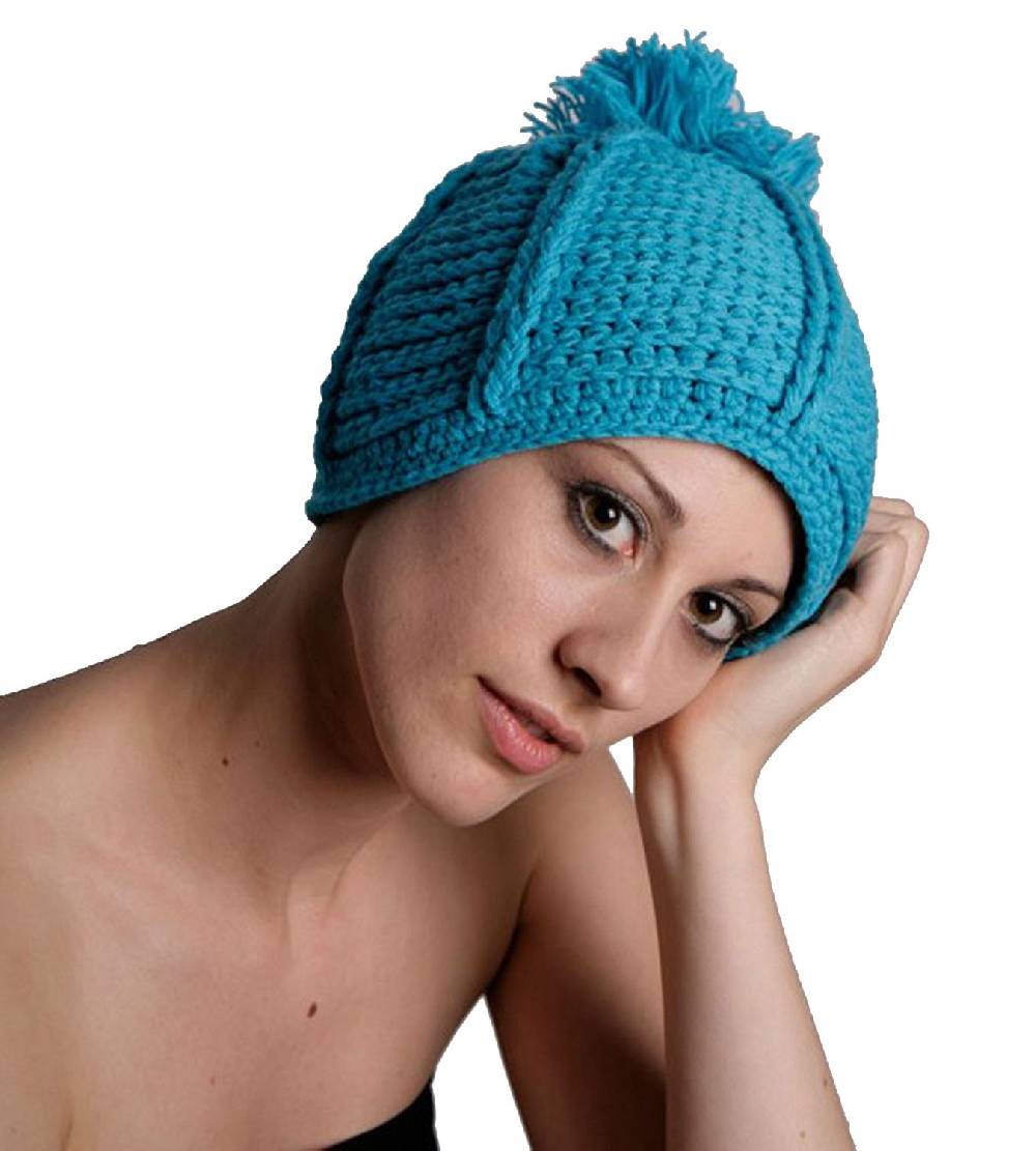 Kunst Und Magie Strickmütze aus Wolle - Fleecefutter