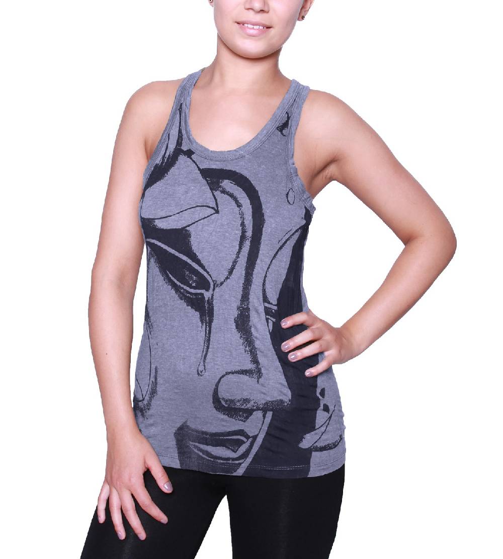 Kunst Und Magie Kunst Und Magie Sure Crying Buddha Träne 70er Retro Trägertop T-Shirt