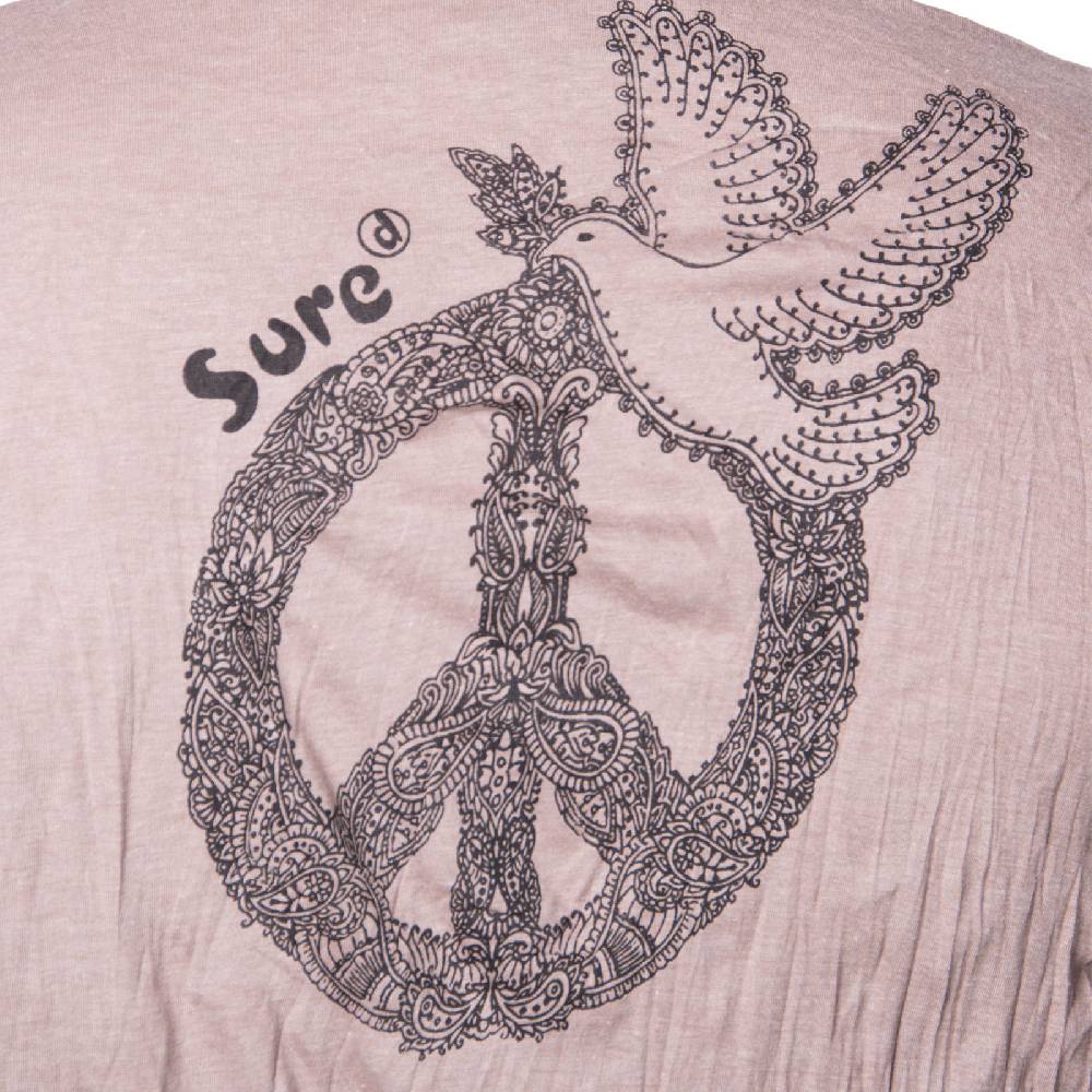 Kunst Und Magie Kunst Und Magie Sure Hoody Kapuzen Shirt Peace Mit Friedenstaube