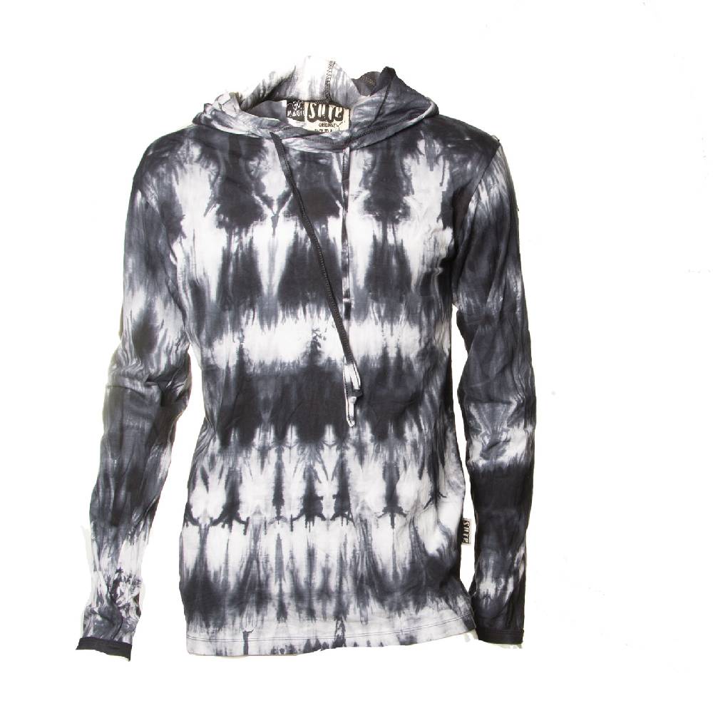 Kunst Und Magie Kunst Und Magie Sure Hoody Kapuzenshirt Tie Dye Batik Shirt