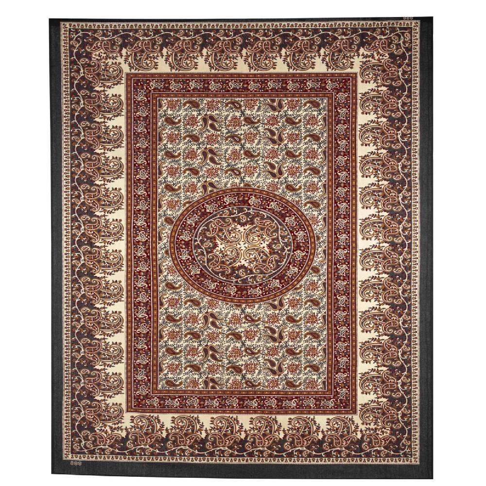 Kunst Und Magie Kunst Und Magie Tagesdecke Wandbehang Deko Tuch Mandala Ca. 210 X 230 Cm