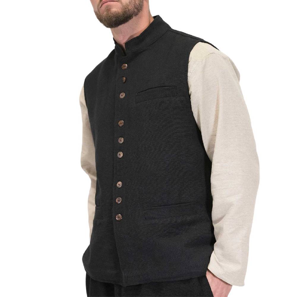 Kunst Und Magie Kunst Und Magie Traditionelle Nepal Gilet Herren Hippie Weste
