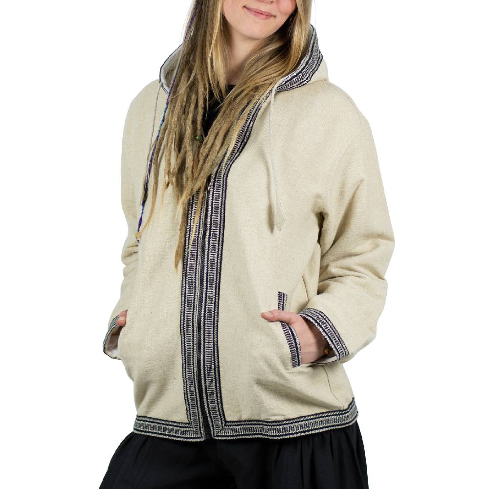 Kunst Und Magie Kunst Und Magie Unisex Baumwolljacke Mit Fleecefutter Und Kapuze