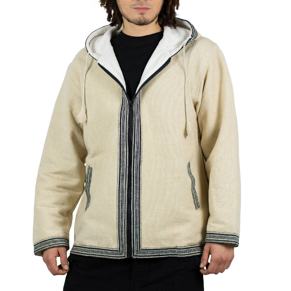 Kunst Und Magie Kunst und Magie Unisex Baumwolljacke mit Fleecefutter und Kapuze