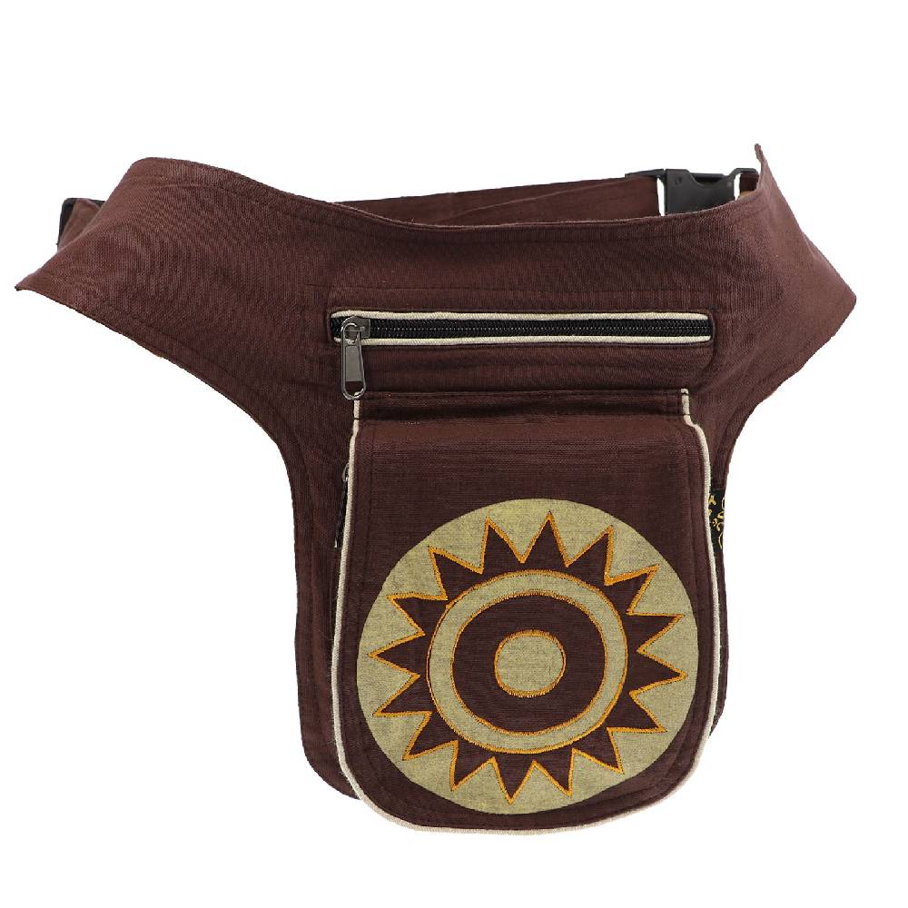 Kunst Und Magie KUNST UND MAGIE Unisex Bunte Alternative Bauchtasche Gürteltasche Festivaltasche