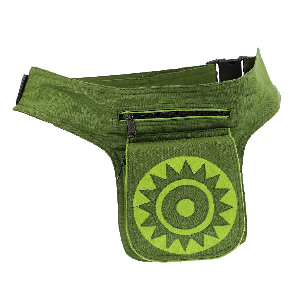 Kunst Und Magie KUNST UND MAGIE Unisex Bunte Alternative Bauchtasche Gürteltasche Festivaltasche