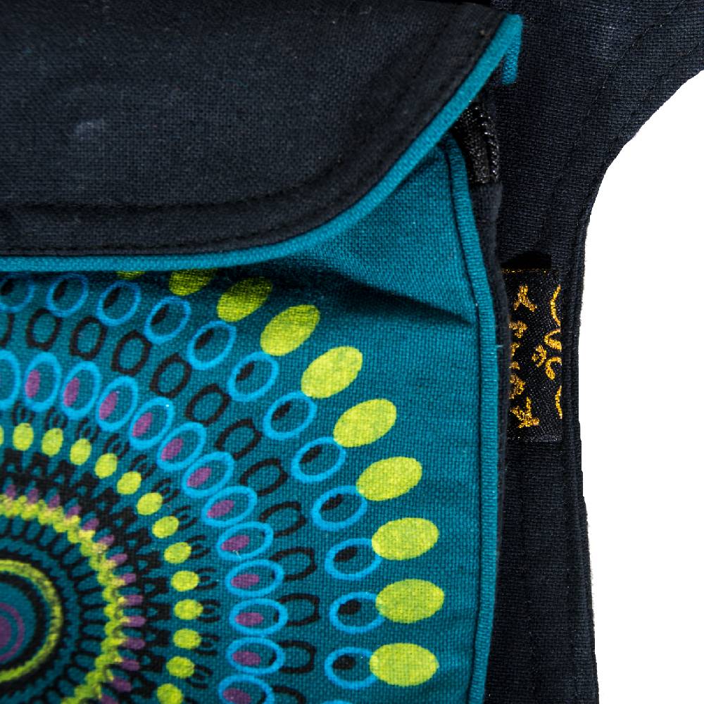 Kunst Und Magie Kunst Und Magie Unisex Doppel Bauchtasche Sidebag Gürteltasche Festivaltasche