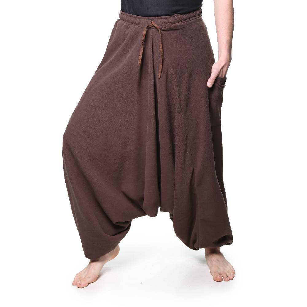 Kunst Und Magie Kunst Und Magie Unisex Fleecehose ALADINHOSE Thermo Haremshose