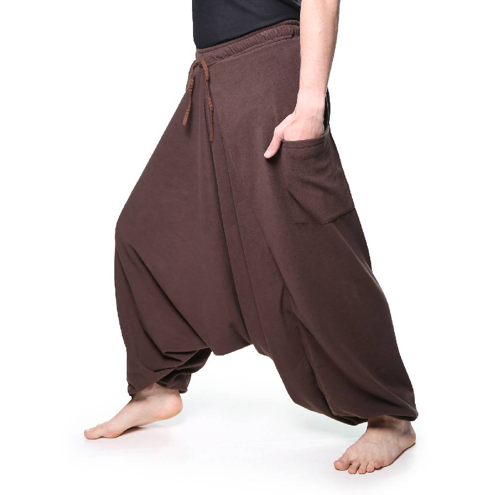 Kunst Und Magie Kunst Und Magie Unisex Fleecehose ALADINHOSE Thermo Haremshose