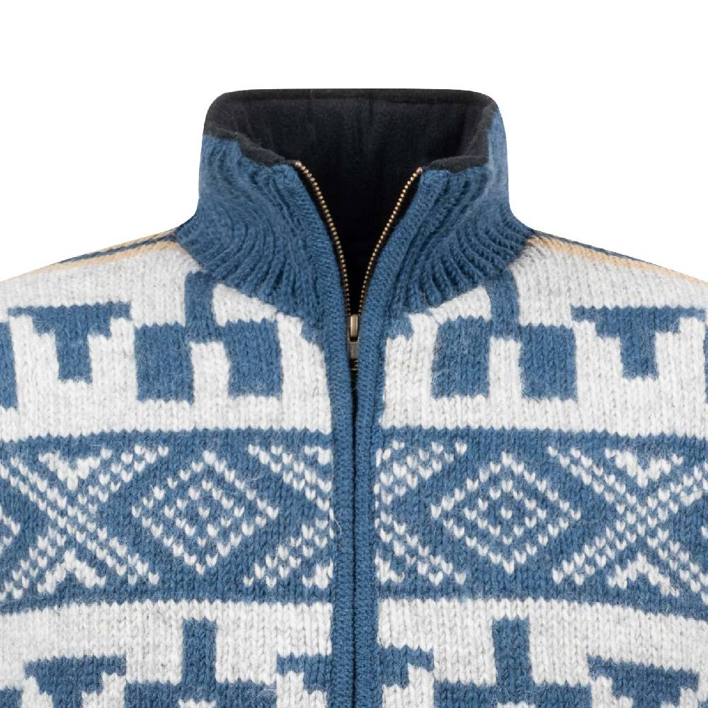 Kunst Und Magie Kunst Und Magie Unisex Gilet Ärmellose Weste Strickweste Aus Wolle Fleecefutter Winter Aztekenmuster