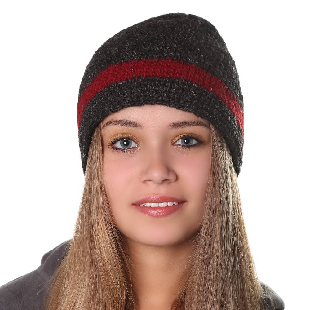 Kunst Und Magie Kunst und Magie Unisex Mütze Stickmütze aus Wolle mit Fleecefutter