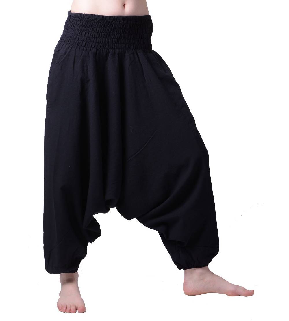 Kunst Und Magie Kunst Und Magie Unisex Orientalische Haremshose Pluderhose Pumphose, Größe: Einheitsgröße