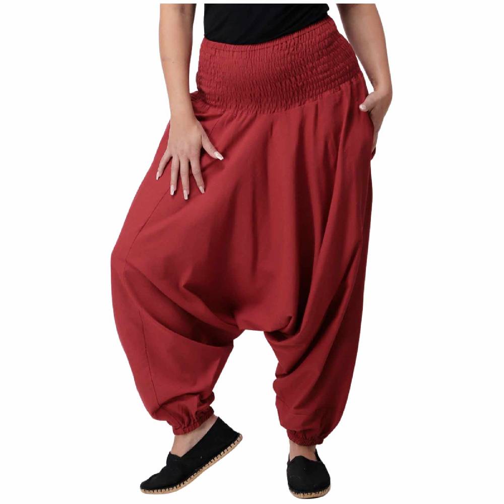 Kunst Und Magie Kunst Und Magie Unisex Orientalische Prewashed Haremshose Pluderhose Pumphose