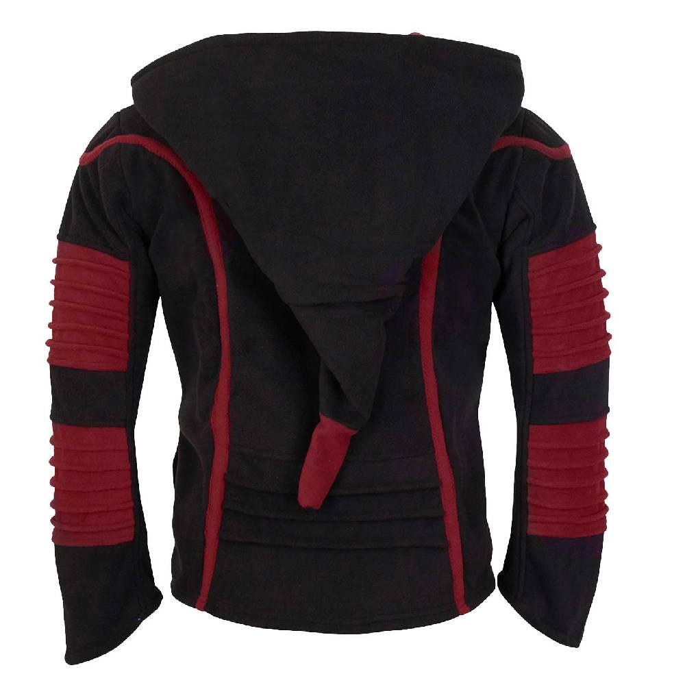 Kunst Und Magie Kunst Und Magie Unisex Psy Goa Fleecejacke Zipfelkapuze Fleece Hippie Jacke Hoodie