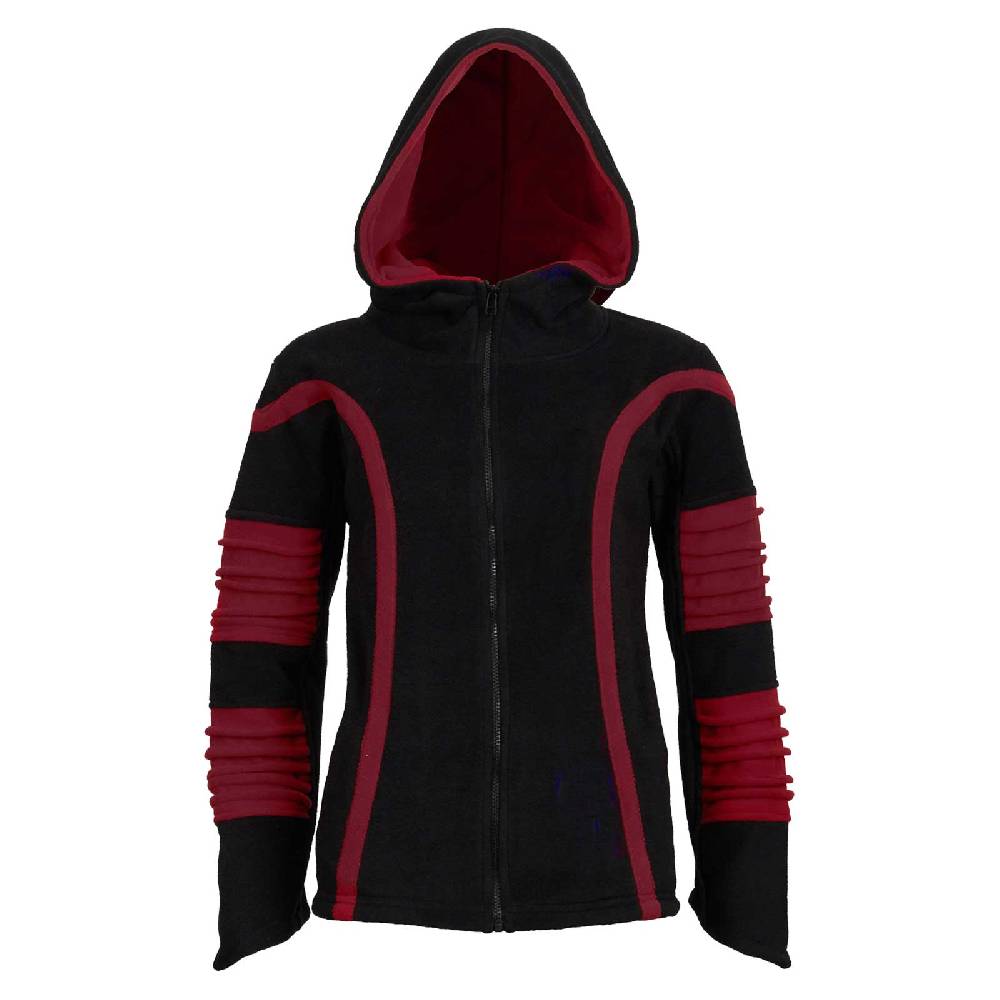 Kunst Und Magie Kunst Und Magie Unisex Psy Goa Fleecejacke Zipfelkapuze Fleece Hippie Jacke Hoodie