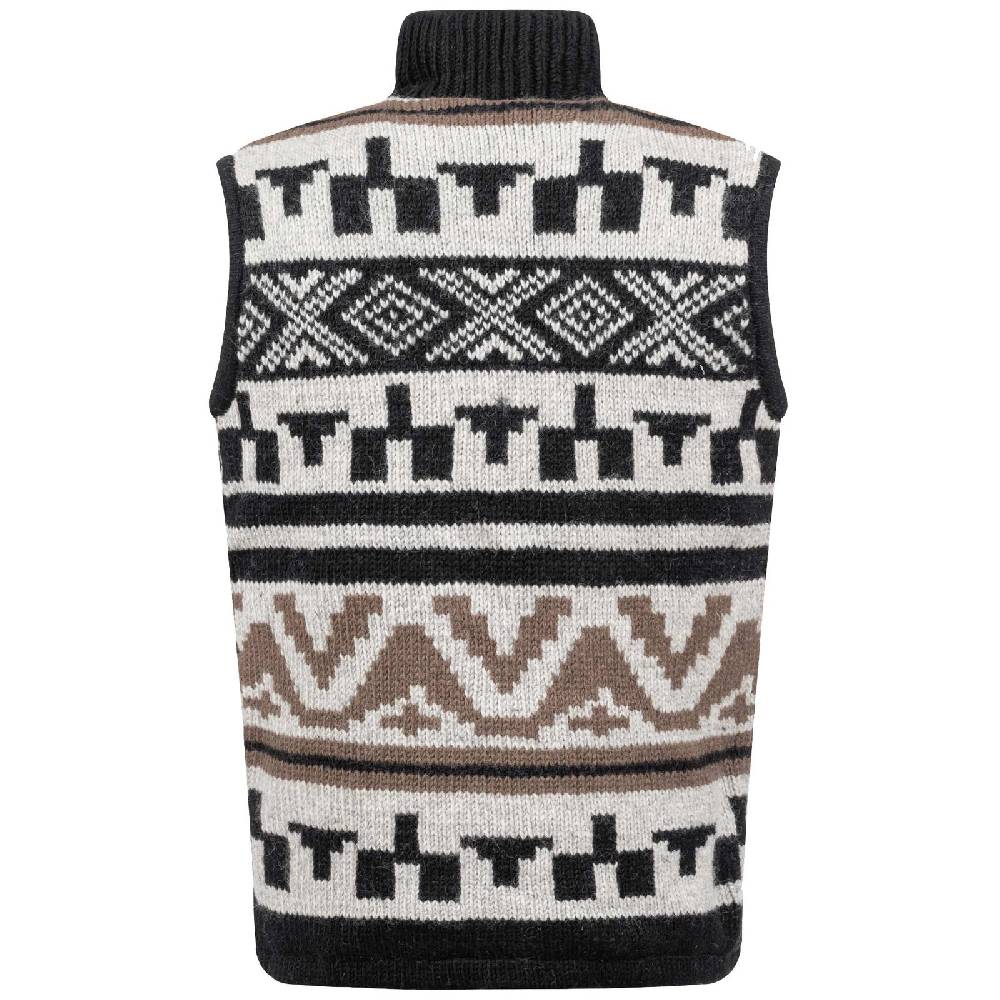 Kunst Und Magie Kunst Und Magie Unisex Strickweste Aus Wolle Mit Warmen Fleecefutter