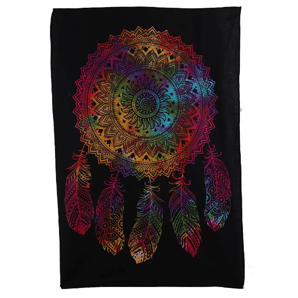 Kunst Und Magie Kunst und Magie Wandbehang Dreamcatcher Poster Traumfänger ca.105 x 73 cm Dekotuch