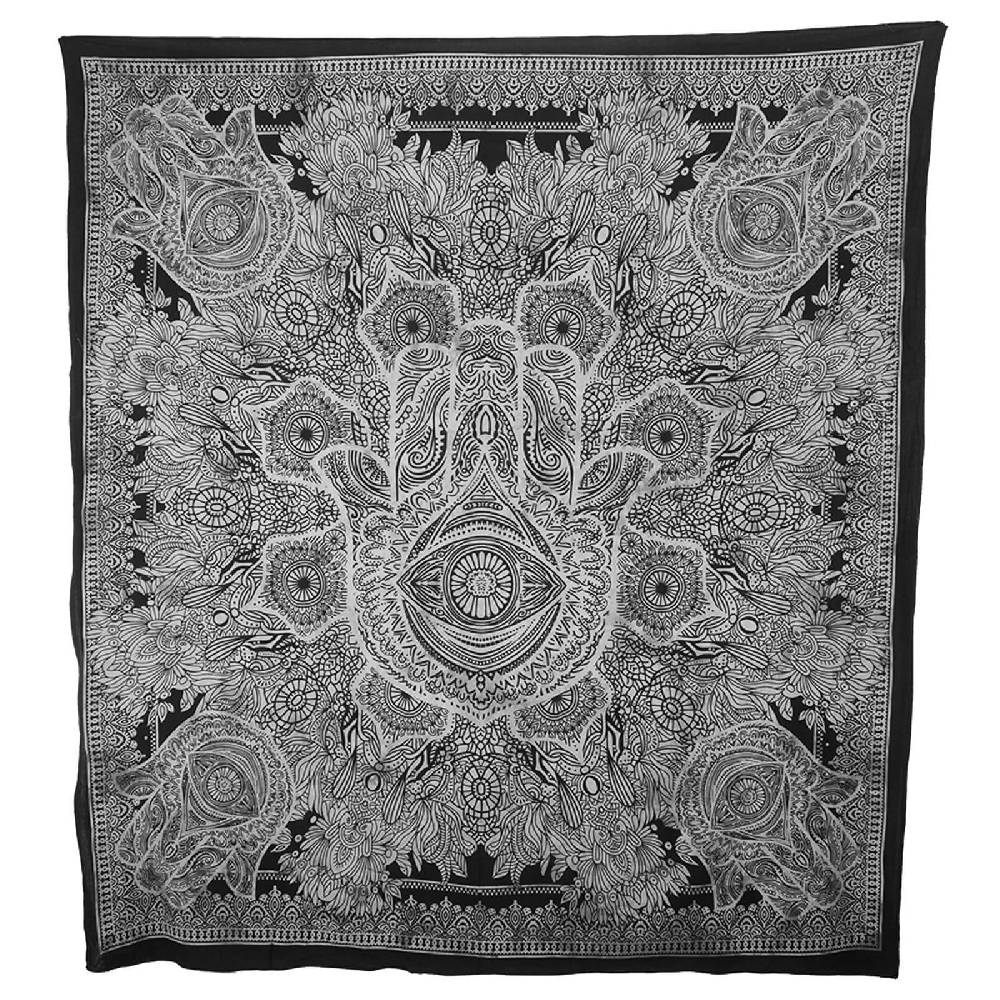 Kunst Und Magie Kunst und Magie Wandbehang Hamsa Hand der Fatima ca. 230 x 200 cm