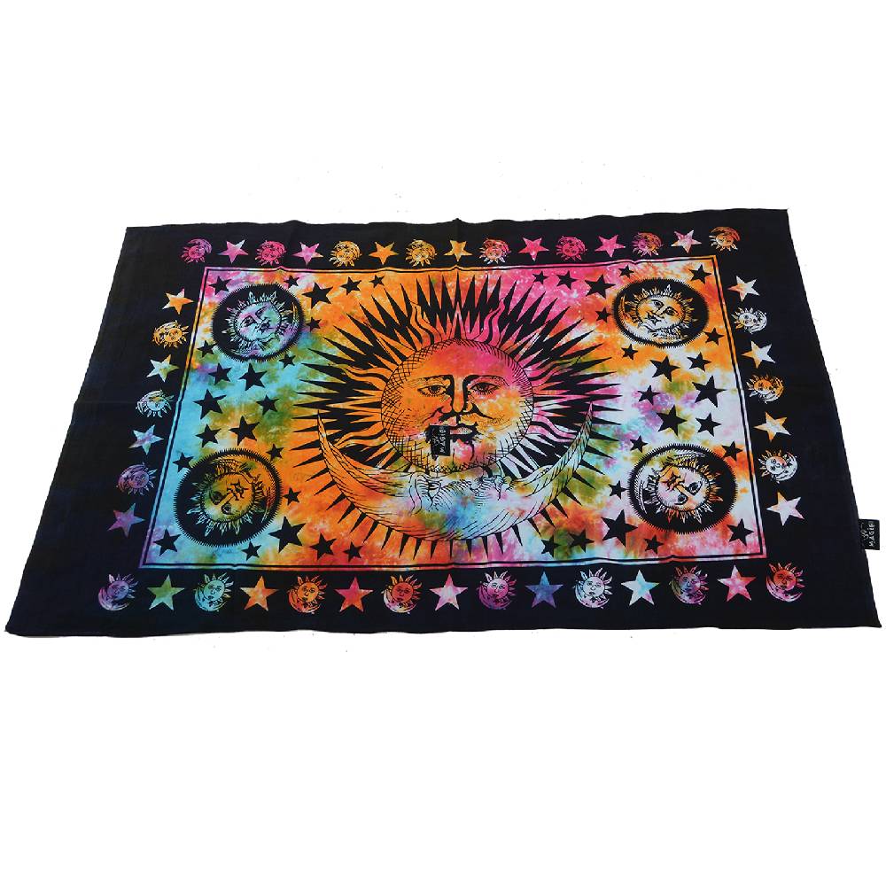 Kunst Und Magie Kunst Und Magie Wandbehang Luna Mond Ca. 75 X 115 Cm