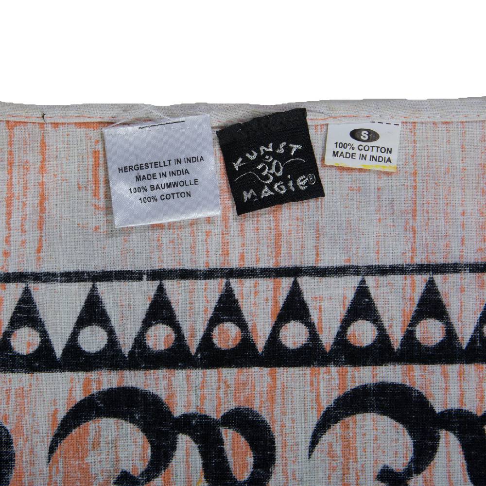 Kunst Und Magie Kunst Und Magie Wandbehang OM Mantra Kreis Ca. 200 X 135 Cm UV Aktiv