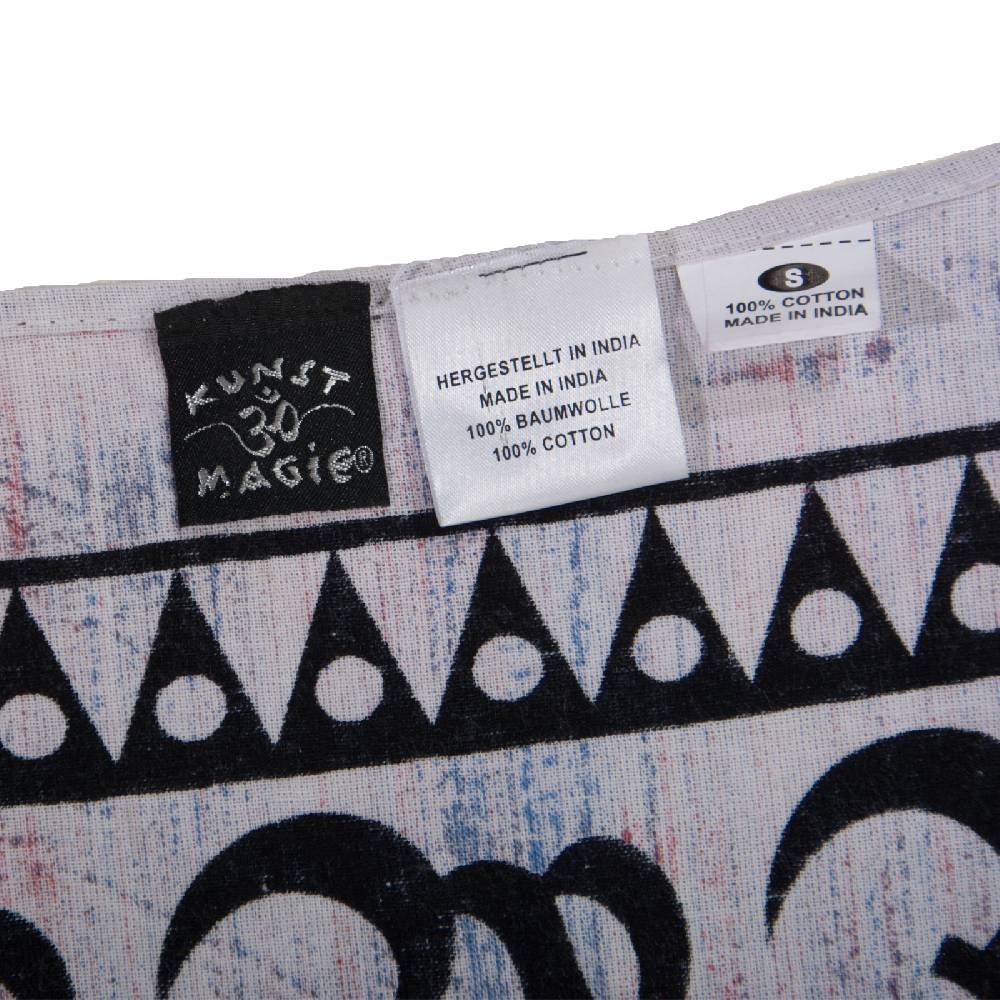 Kunst Und Magie Kunst Und Magie Wandbehang OM Mantra Kreis Ca. 200 X 135 Cm UV Aktiv