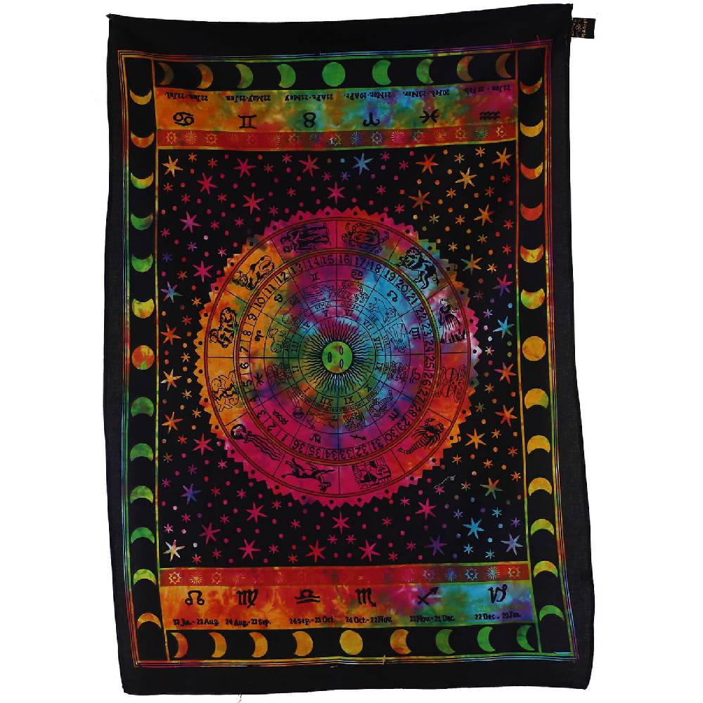 Kunst Und Magie Kunst Und Magie Wandbehang Sternzeichen Zodiac Poster Ca105 X 73 Cm Dekotuch