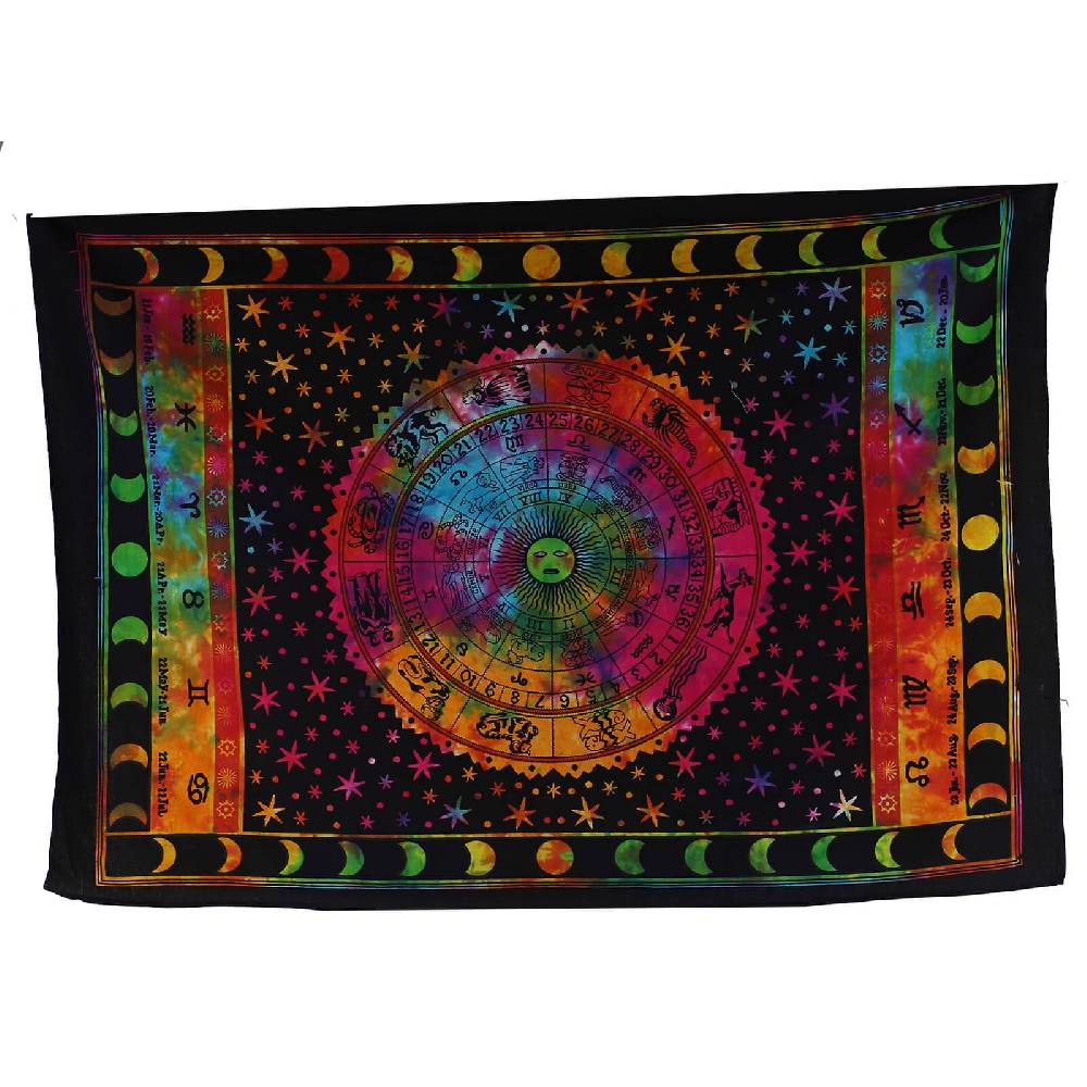 Kunst Und Magie Kunst und Magie Wandbehang Sternzeichen Zodiac Poster ca105 x 73 cm Dekotuch