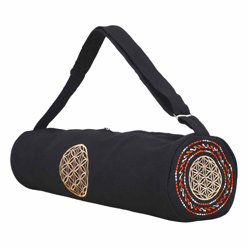 Kunst Und Magie Kunst und Magie Yogatasche Blume des Lebens Motiv Lebensblume