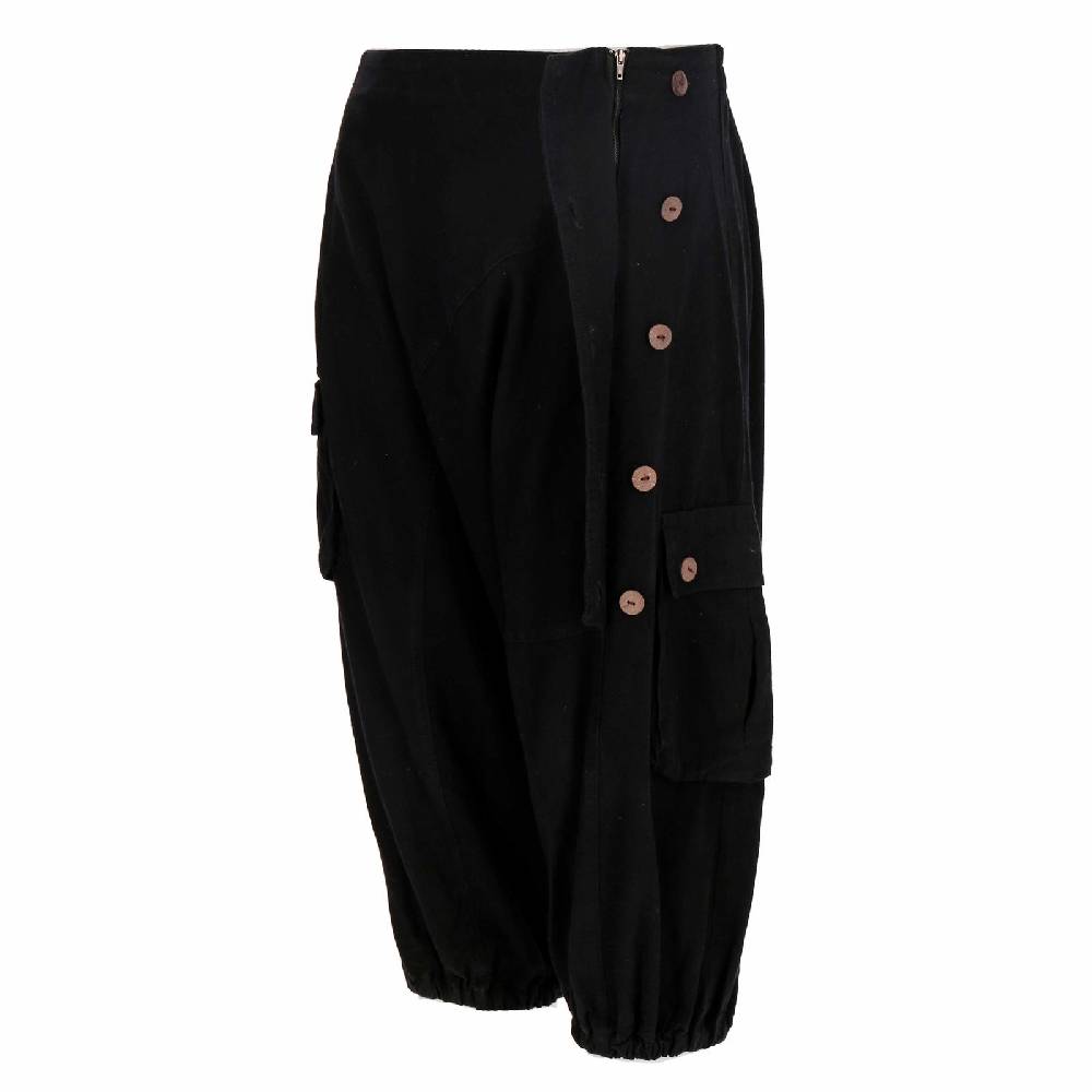 Kunst Und Magie Kurze Aladin Hose Unisex 3/4 Baggy Pants Hippie Goa Baumwoll Haremshose