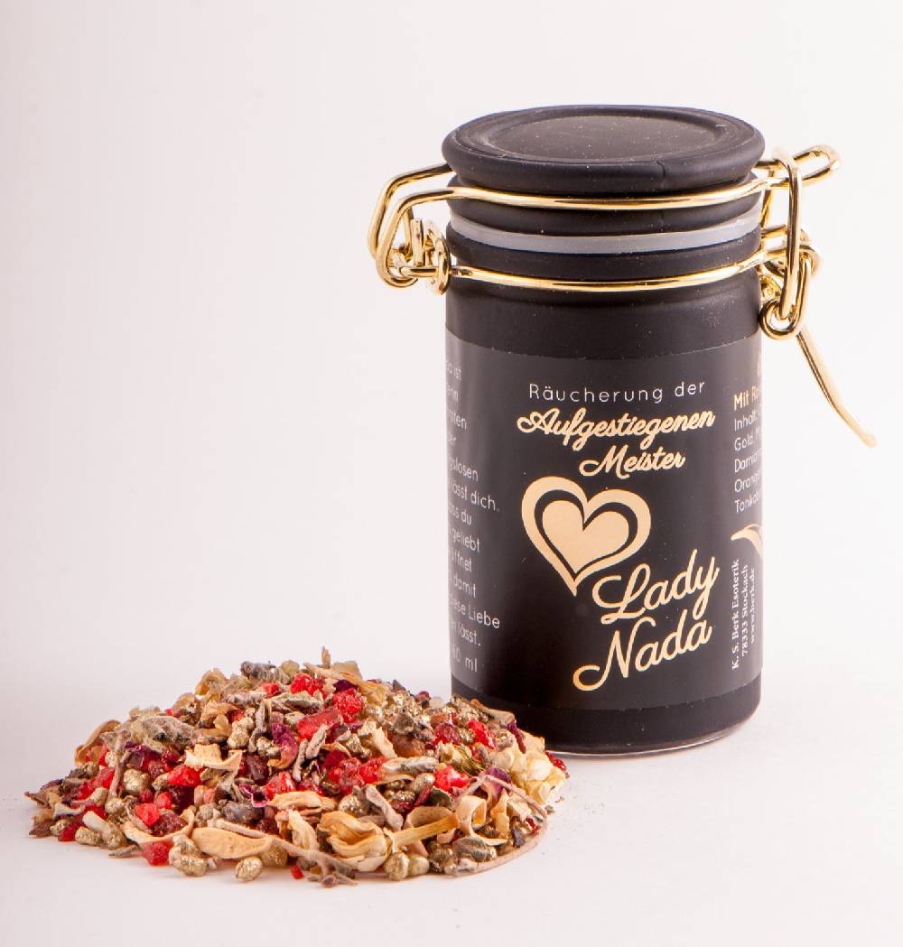 Kunst Und Magie Lady Nada - Aufgestiegene Meister Rüchermischung Bedingungslose Liebe Räucherwerk