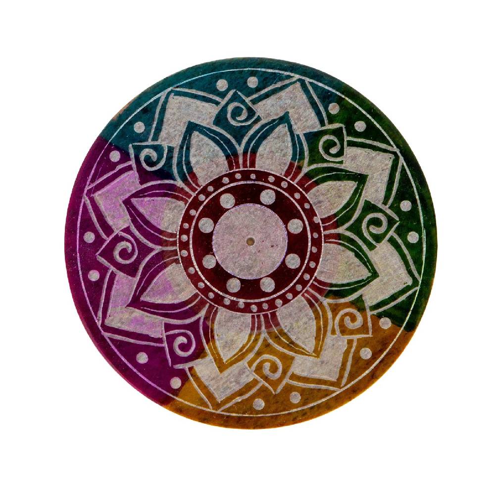 Kunst Und Magie Lotus Halter Für Räucherstäbchen Und Kegel Räucherstäbchenhalter Aus Speckstein 10cm