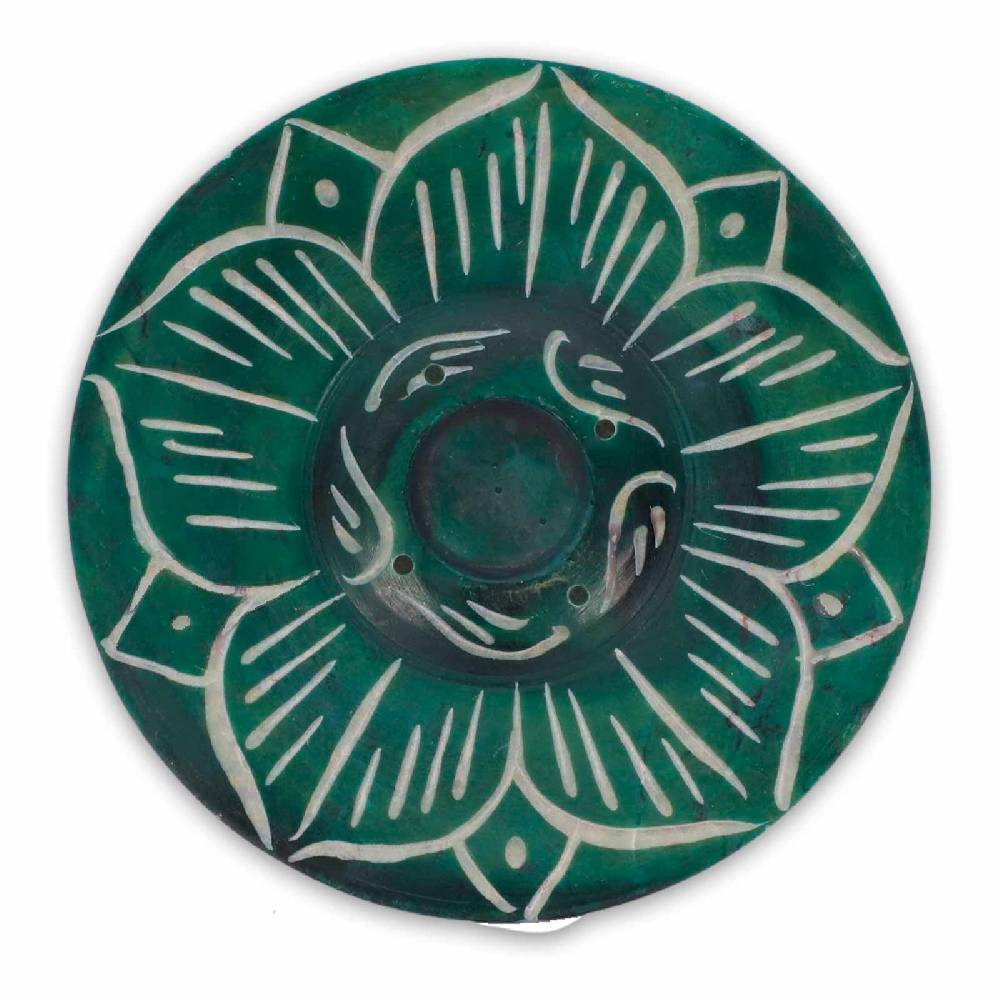 Kunst Und Magie Lotus Halter Für Räucherstäbchen Und Kegel Räucherstäbchenhalter Aus Speckstein