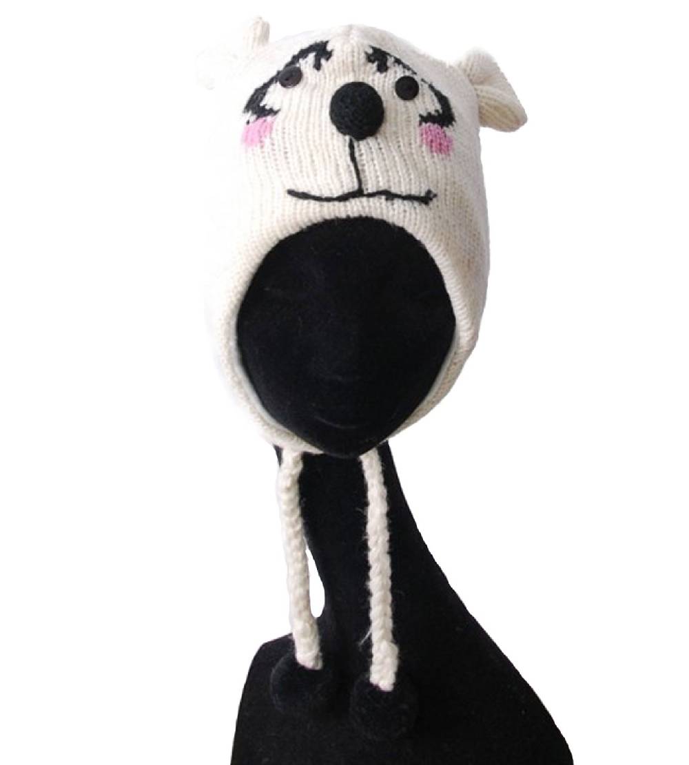 Kunst Und Magie Lustige Strickmütze Mütze Aus Wolle Eisbär