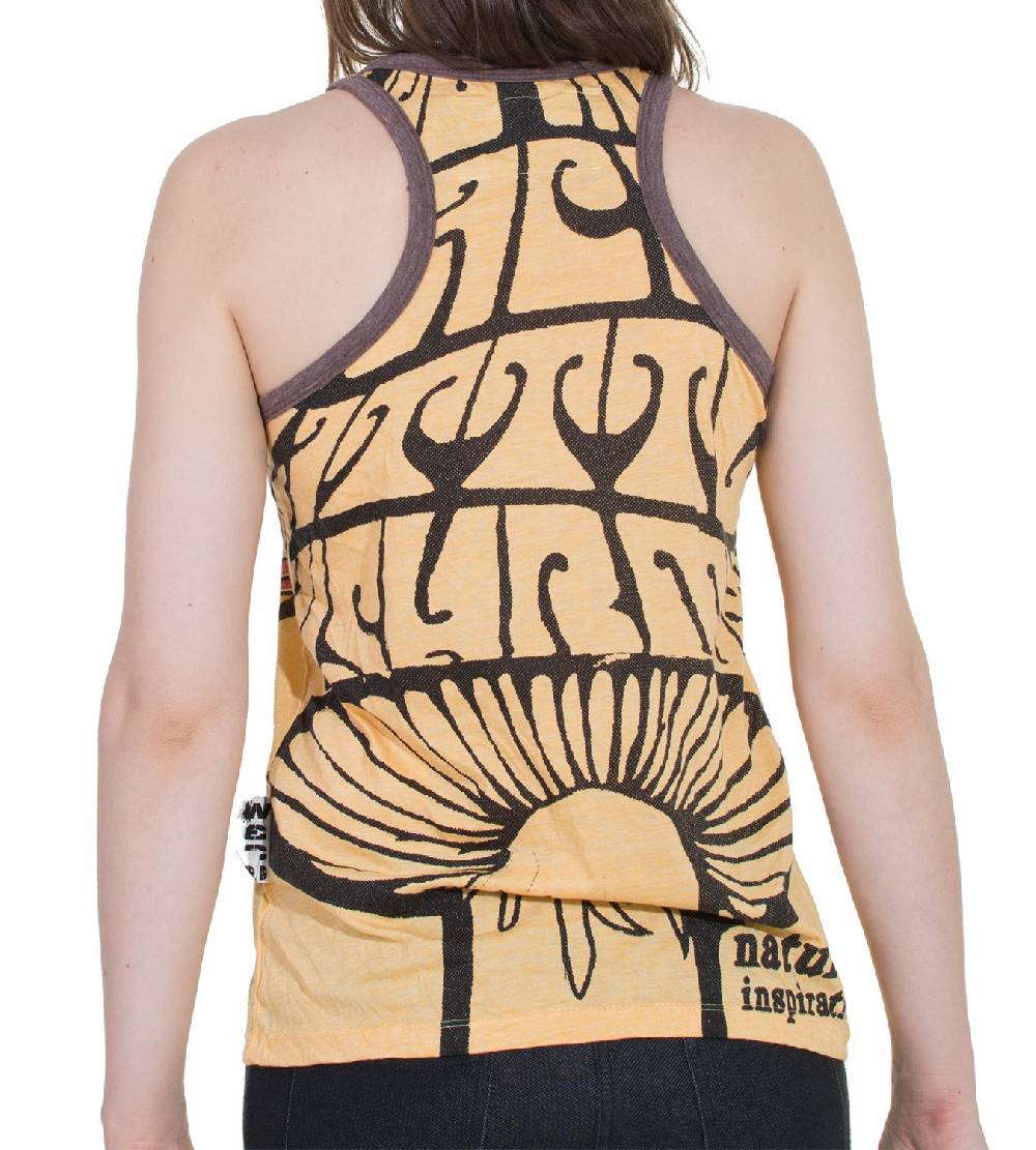 Kunst Und Magie Magic Mushroom Goa Top Shirt Hippie 70er Retro