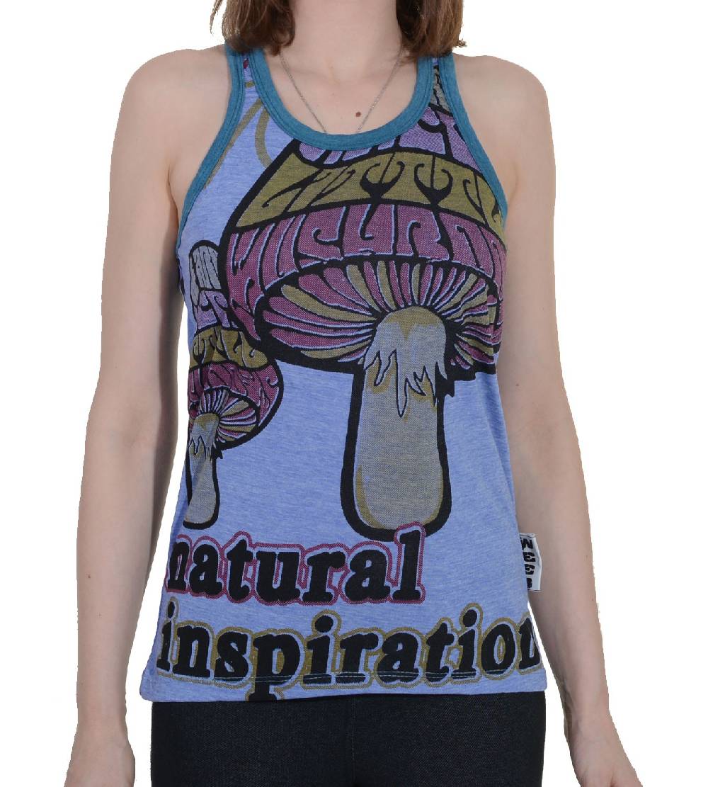 Kunst Und Magie Magic Mushroom Goa Top Shirt Hippie 70er Retro