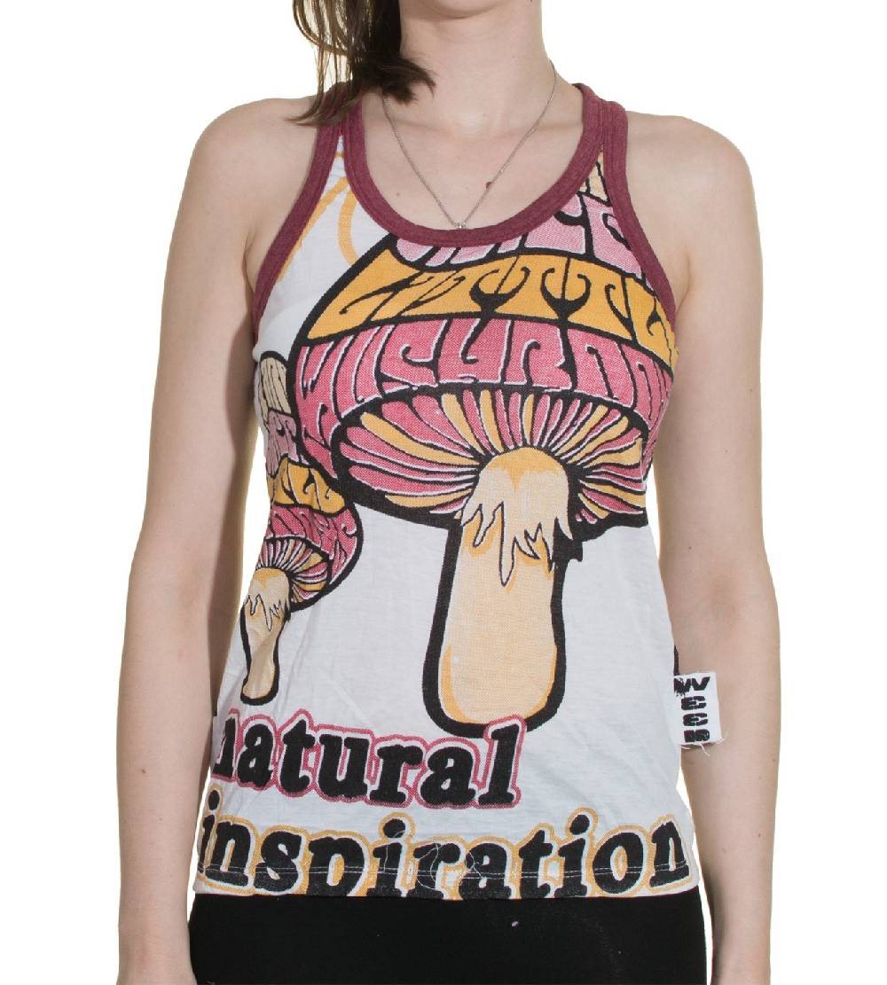 Kunst Und Magie Magic Mushroom Goa Top Shirt Hippie 70er Retro