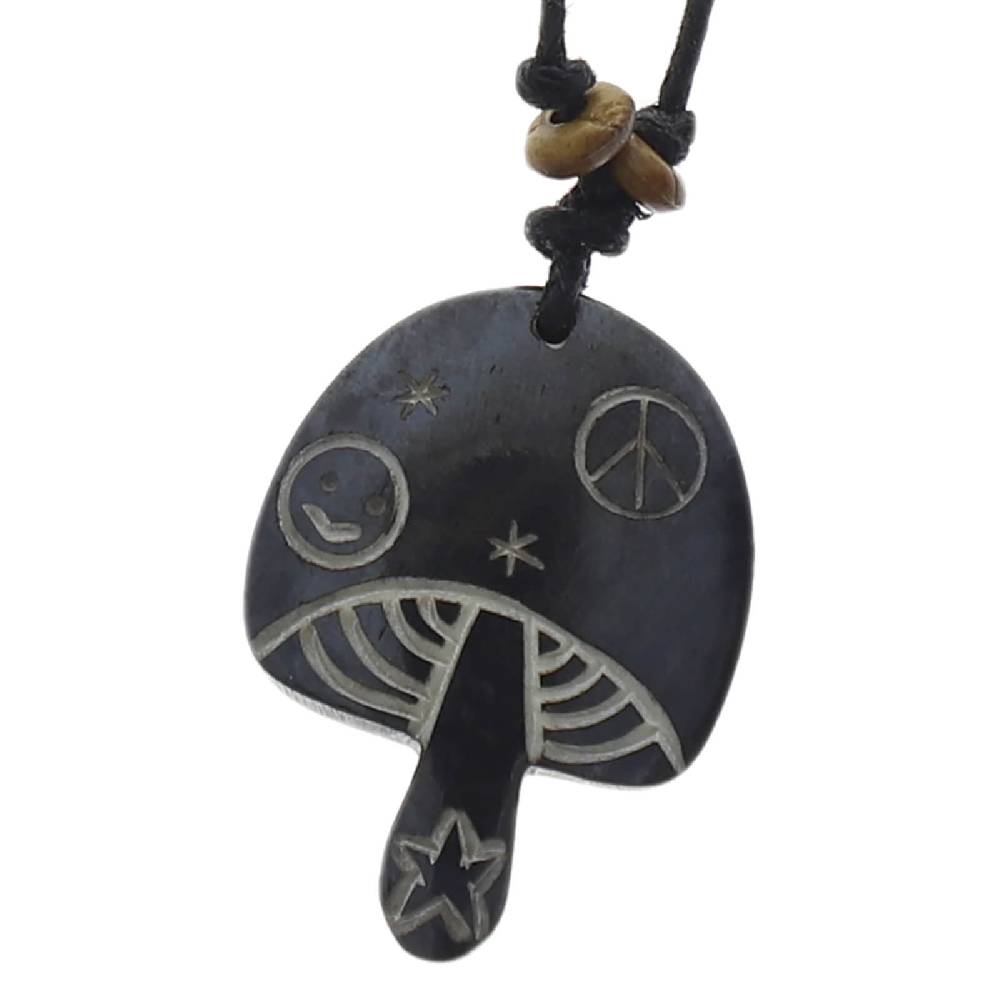 Kunst Und Magie Magic MushroomPsychedelischer Zauberpilz Amulett Anhänger von Kunst und Magie