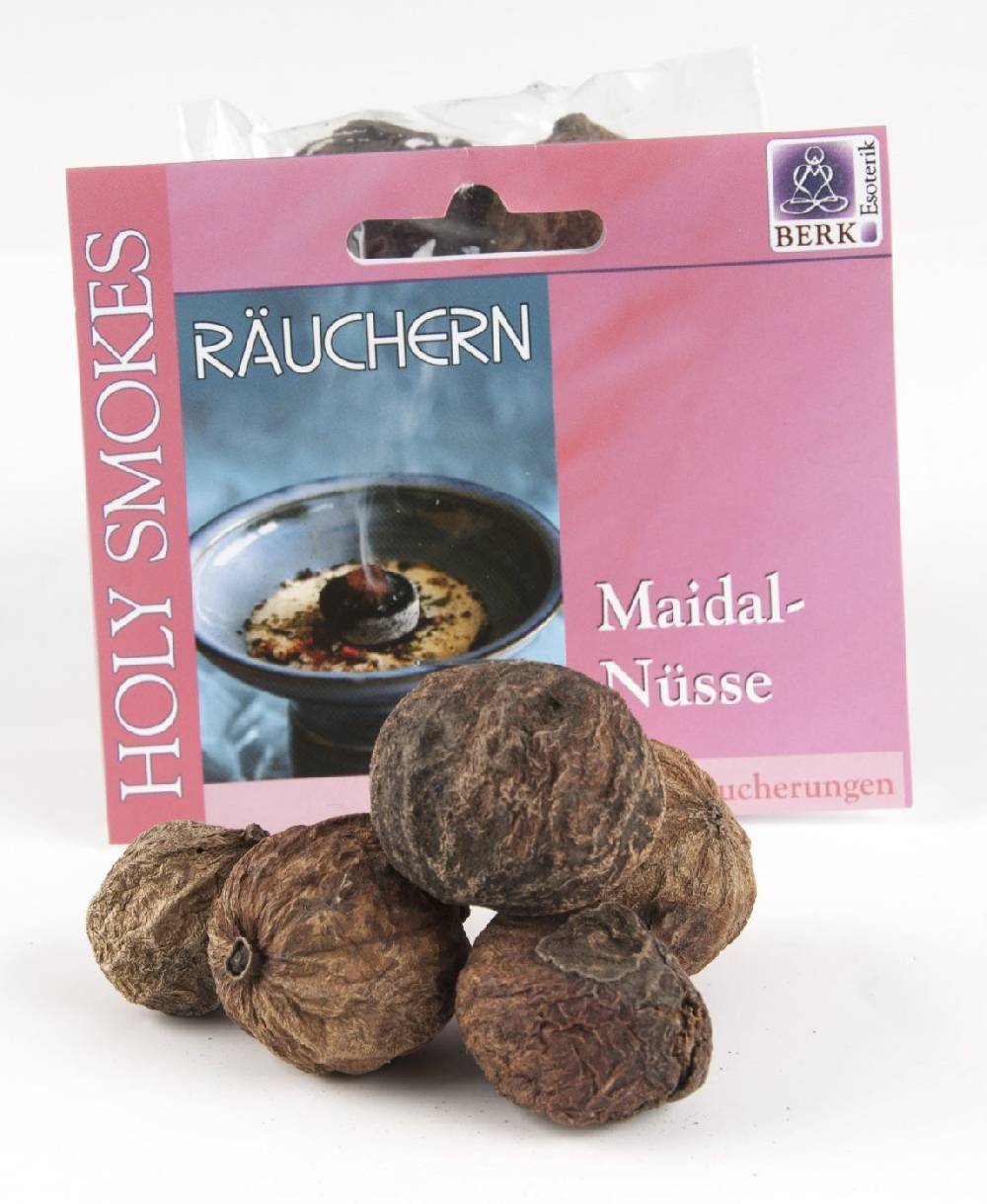 Kunst Und Magie Maidal-Nüsse - Entspannung & Erholsamer Schlaf Räucherwerk in Tüten