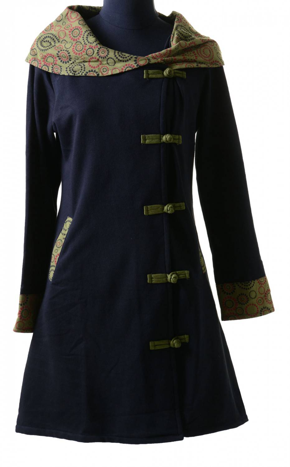 Kunst Und Magie Mantel Aus Baumwolle Jacke Goa Psy Hippie Boho