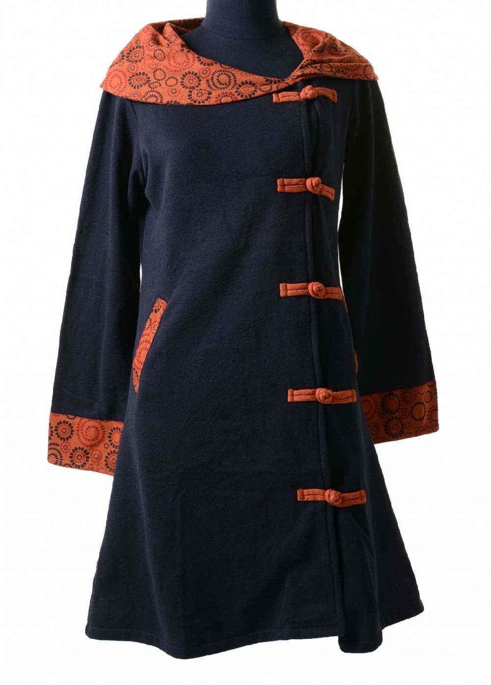 Kunst Und Magie Mantel Aus Baumwolle Jacke Goa Psy Hippie Boho