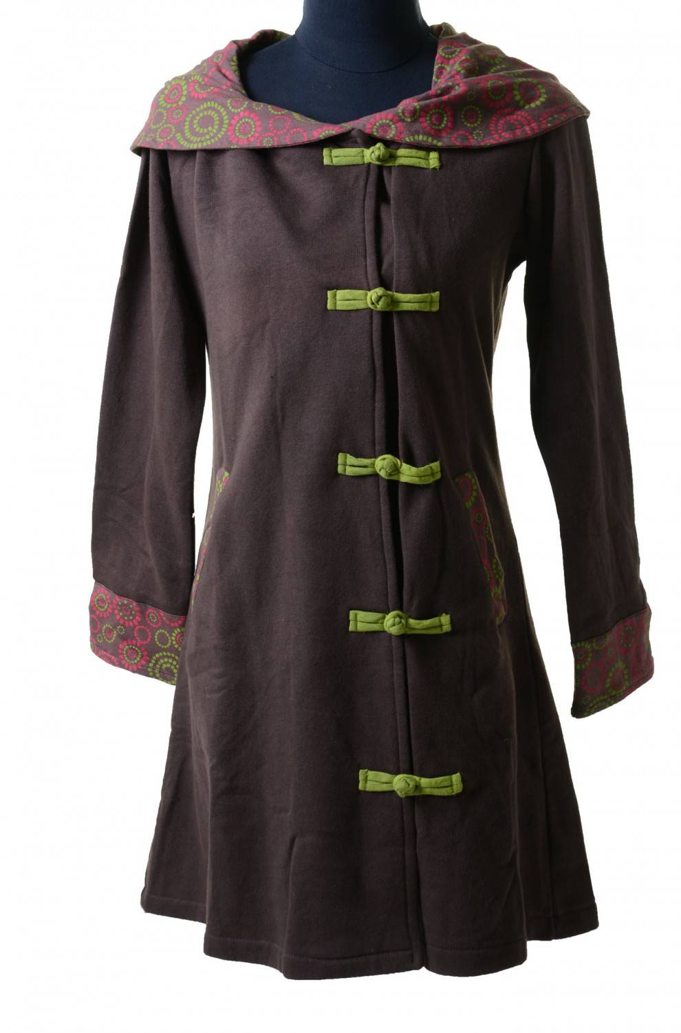 Kunst Und Magie Mantel Aus Baumwolle Jacke Goa Psy Hippie Boho