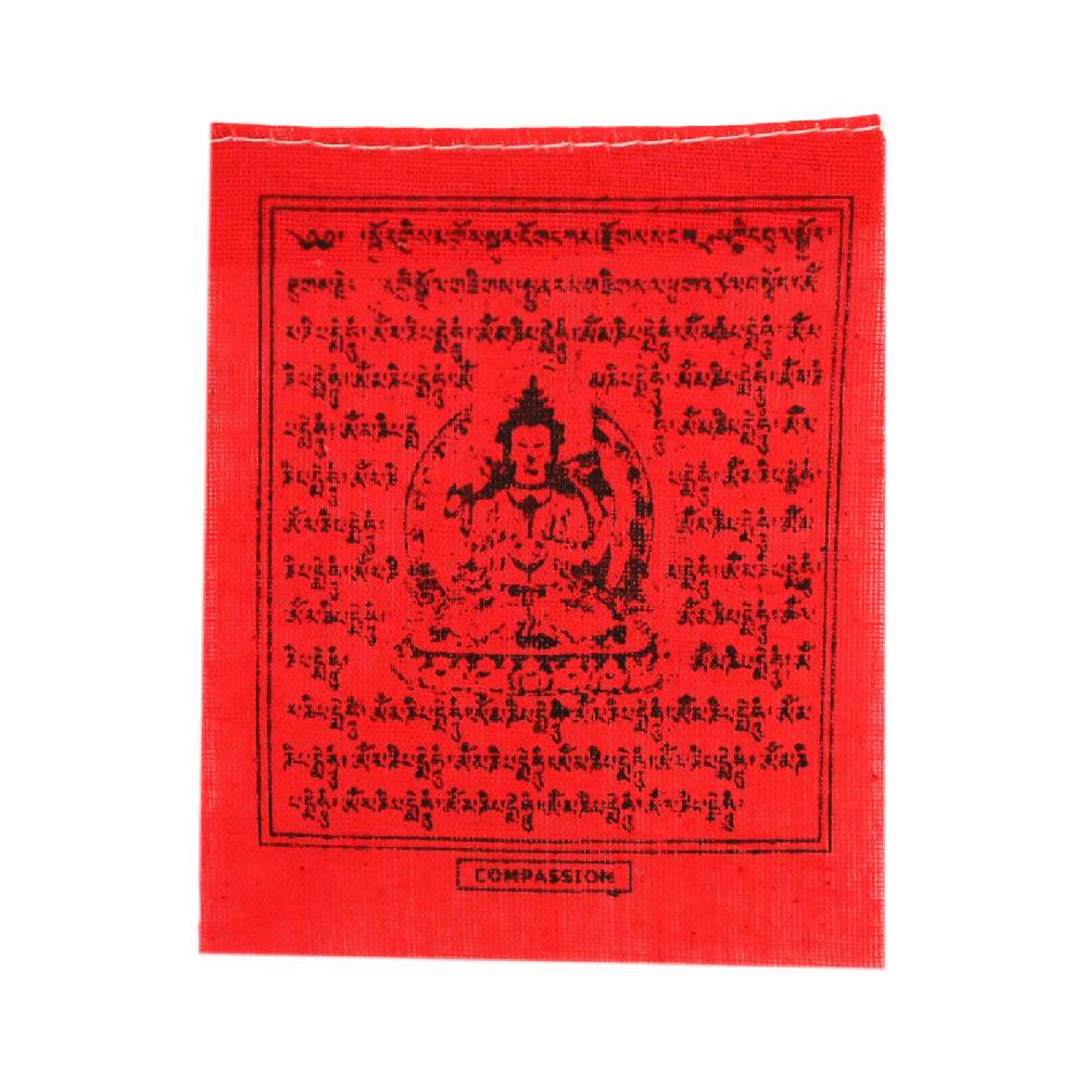 Kunst Und Magie Mini Tibetische Gebetsfahnen Ca 50cm Tibet - Ideal Fürs Auto (Taxi Flag)