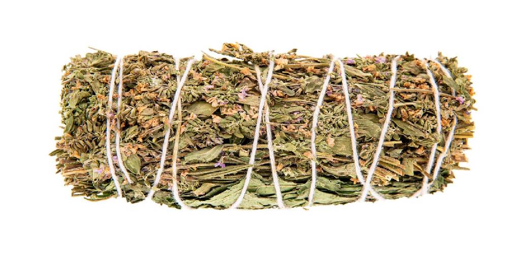 Kunst Und Magie Mut Mini Räucherbündel - Kräuterbündel Smudge Stick Räucherbündel Indianisches Räucherwerk