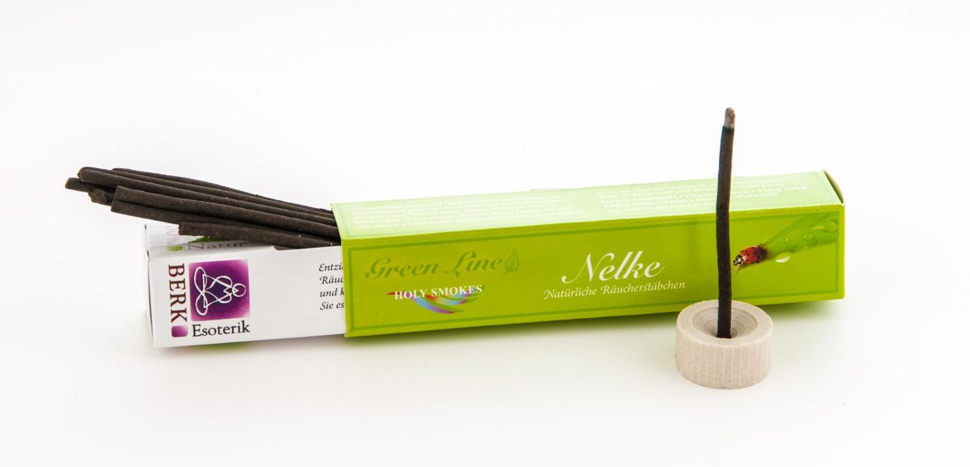 Kunst Und Magie Nelke Räucherstäbchen Green Line Holy Smokes Duftstäbchen