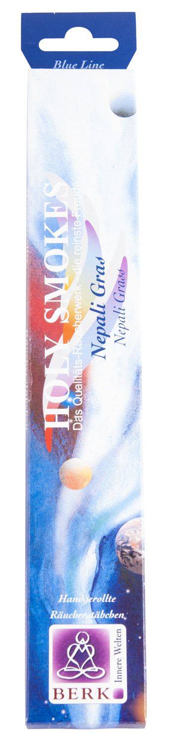 Kunst Und Magie Nepali Gras - Blue Line Holy Smokes Räucherstäbchen Duftstäbchen