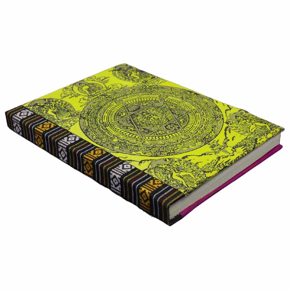 Kunst Und Magie Notizbuch Nachhaltigl Handgemacht Buddha Mandala Tagebuch Lokta Papier Poesiealbum